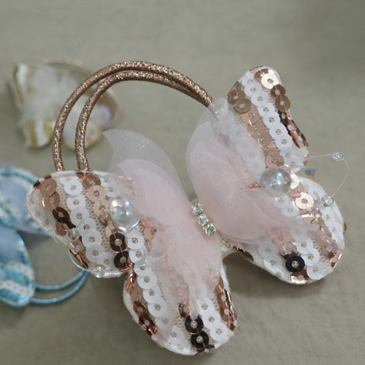 Kids Hair Sequence Butterfly – Sparkly Bow Design | Girls Hair Accessory