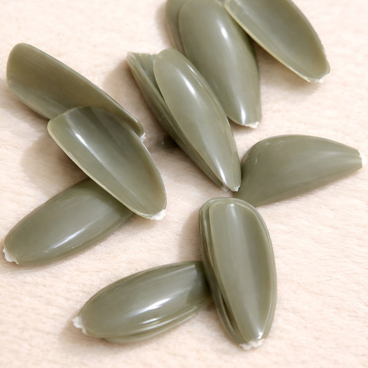 Multi Color Long Press-On Nails - 100+ Quantity